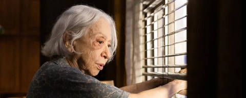 Cena do filme Vitória com Fernanda Montenegro