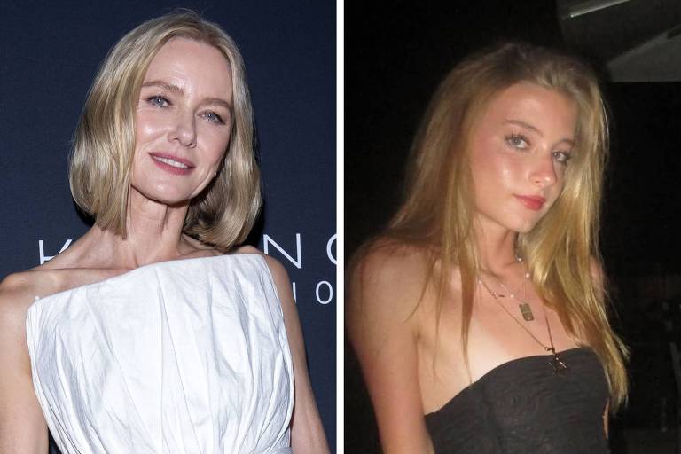 Naomi Watts e a filha, Kai Schreiber