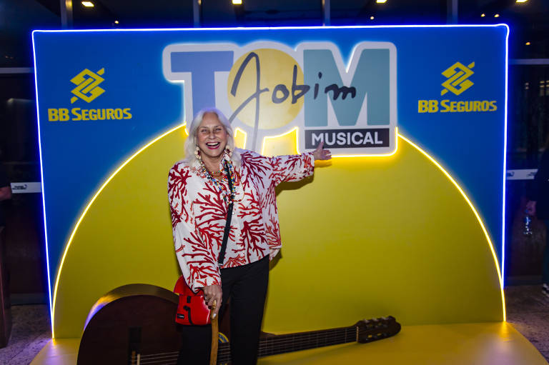 Estreia do musical 'Tom Jobim' em São Paulo