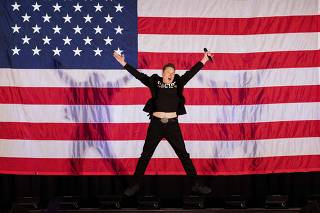 Elon Musk and America PAC host town hall event