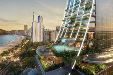 Arranha-céu de 500 metros de altura anunciado para ser o mais alto residencial do mundo em Balneário Camboriú pode ter unidades sendo vendidas por R$ 200 milhões