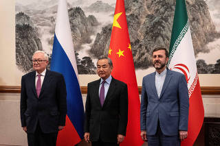 China, Russia and Iran hold meeting on Iranian nuclear issue in Beijing