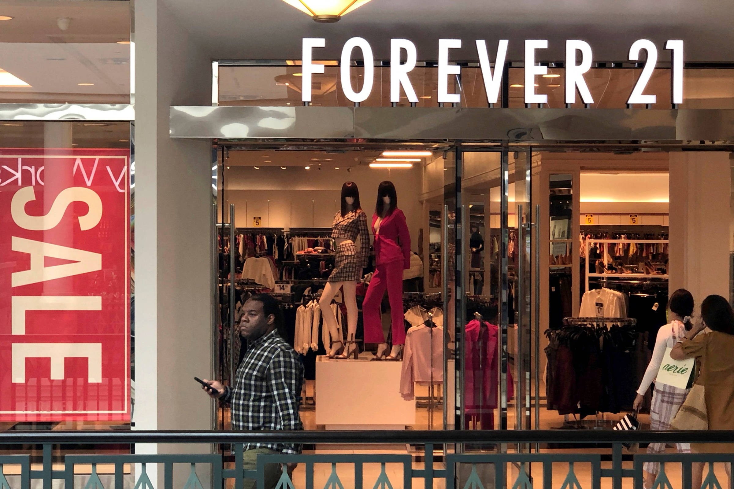 Forever 21 entra com pedido de recuperação judicial nos EUA