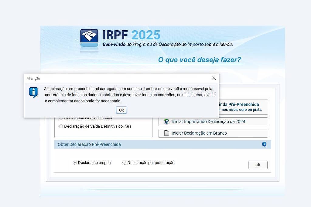 Como Fazer a Declaração Pré-preenchida do Imposto de Renda 2025