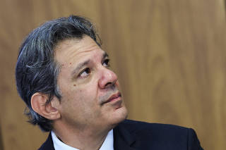 Brazil's President Luiz Inacio Lula da Silva holds a meeting to announce the submission of a bill to expand income tax exemptions to the National Congress