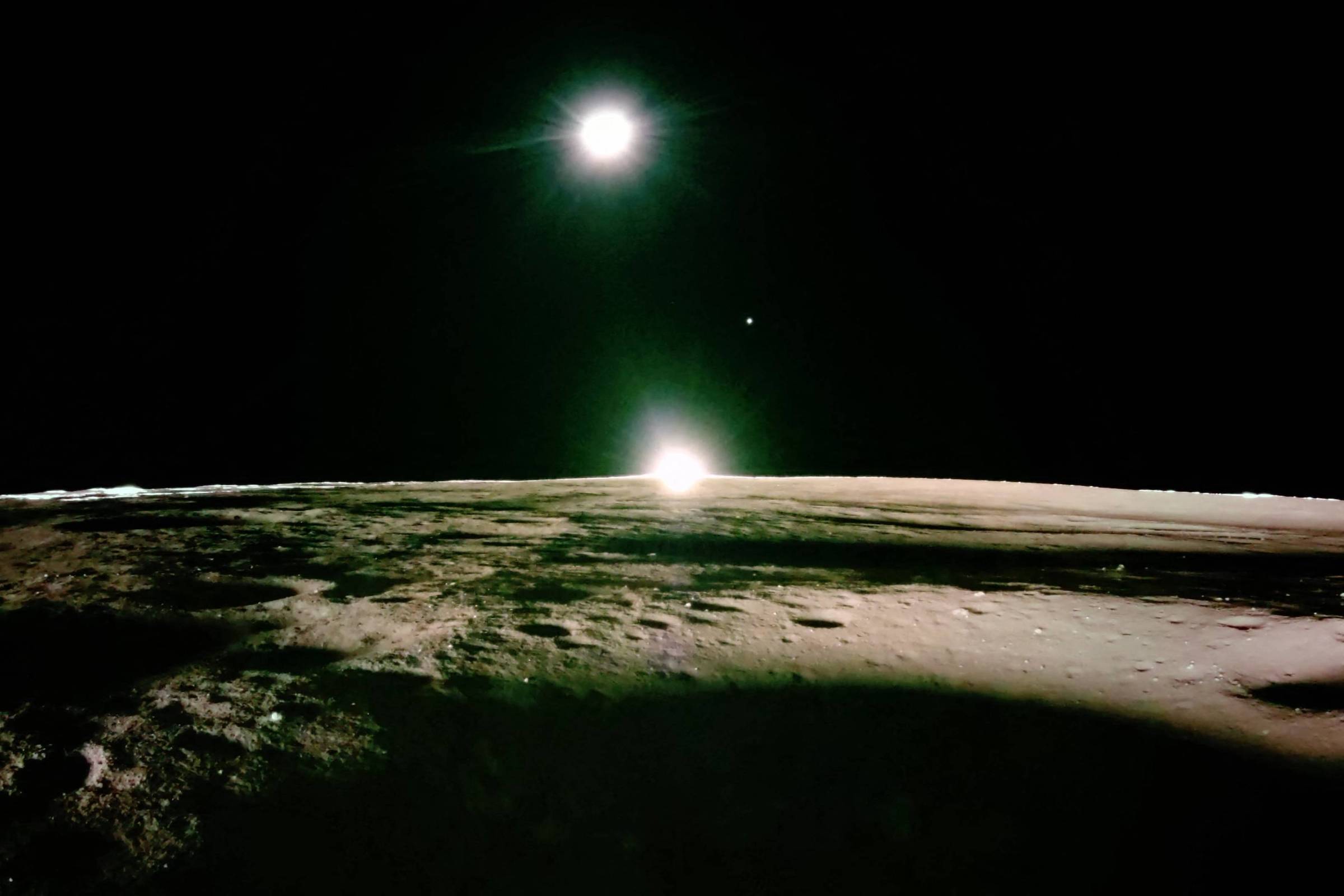 Imagens do pôr do sol feitas a partir da Lua podem ajudar Nasa a resolver mistério