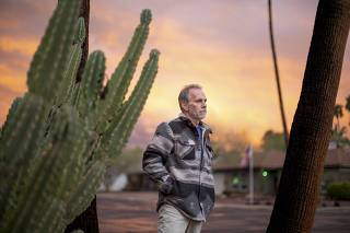 Gregory David Werber, who had been detained in Venezuela, in Tempe, Ariz., March 13, 2025. (Caitlin O'Hara/The New York Times)