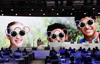 (SP)GREECE-COSTA NAVARINO-144TH IOC SESSION