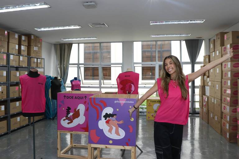 Jovem brasileira que combate pobreza menstrual discursará em Harvard
