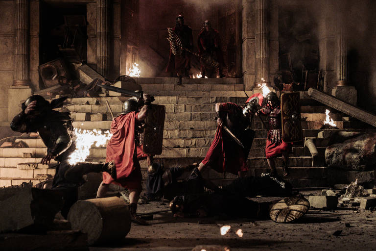 Imagens da quinta temporada da série "The Chosen" que estreia em 10 de abril nos cinemas brasileiros