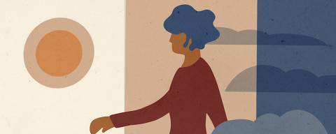 Ilustração para o texto de estreia da série Saúde Mental