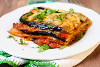 Piece,Of,Vegetable,Lasagna