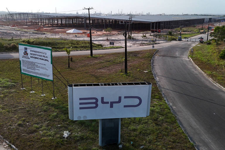 BYD vai inaugurar fábrica na Bahia sem definir produção local de componentes