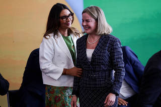 Inauguration ceremony for Brazil's new Health Minister and Institutional Relations Minister, in Brasilia