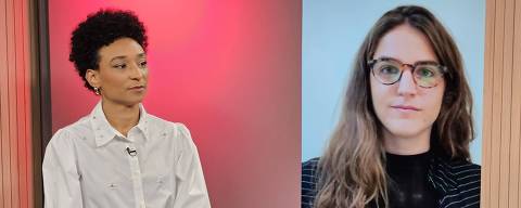 Apresentadora do Como é que é?, Priscila Camazano, com Victoria Azevedo, repórter da sucursal de Brasília