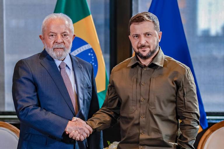 Zelenski pede reunião privada com Lula na cúpula do G7