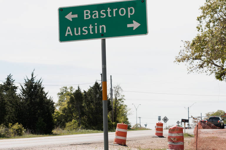A cidade de Musk no Texas 