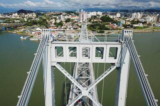 Imagens aéreas de Florianópolis