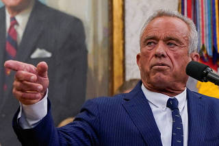 FILE PHOTO: Robert F. Kennedy Jr. is sworn is as secretary of Health and Human Services