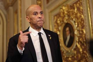 Sen. Booker Delivers Record Setting Floor Speech Protesting Trump