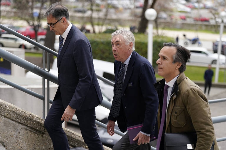 Ancelotti diz que nunca teve a intenção de fraudar o fisco espanhol e culpa o Real Madrid