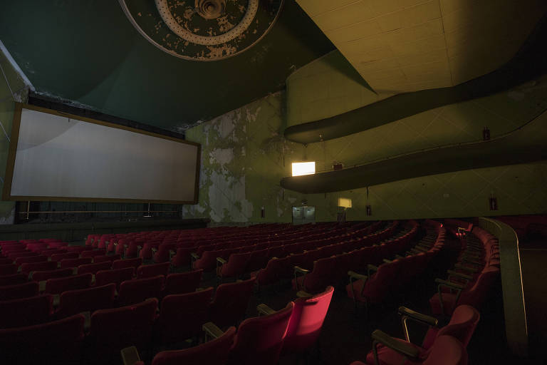 Sala de cinema do tradicional Cine Ipiranga
