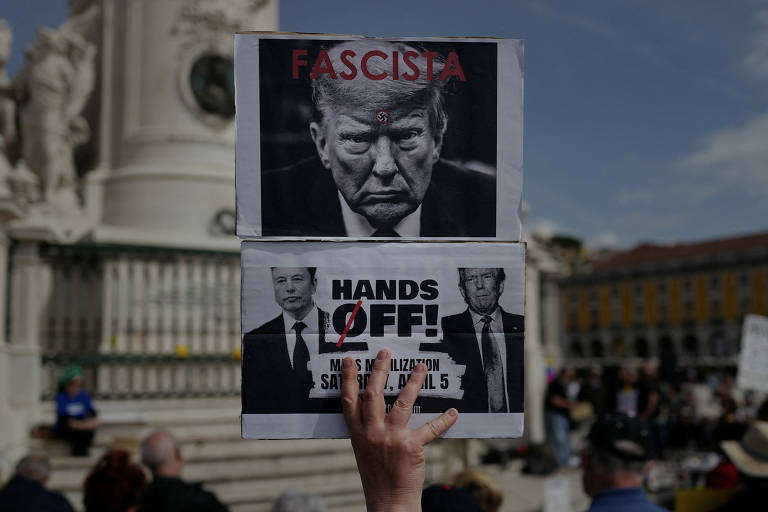 Os atos na capital portuguesa ocorreram no Terreiro do Paco