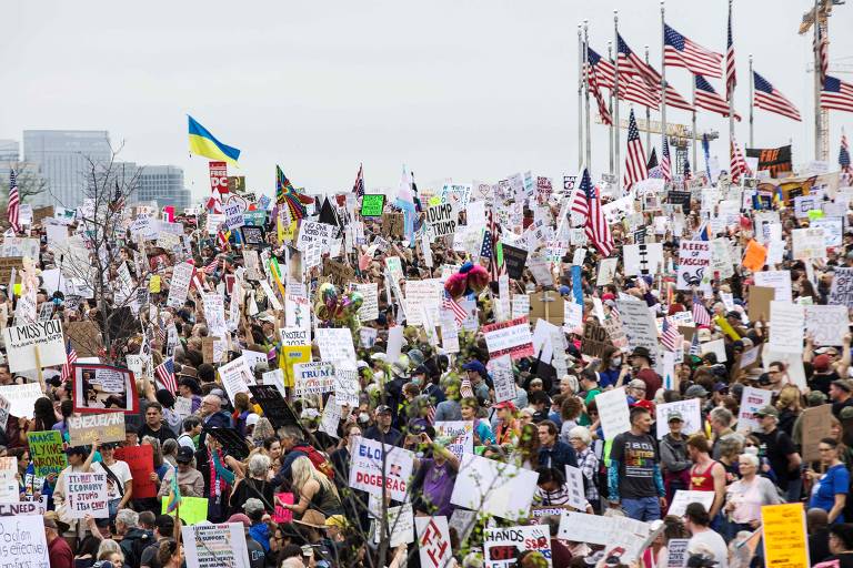 Atos ocorrem dias após Trump impor tarifas que ele considera recíprocas sobre produtos comprados de outros países