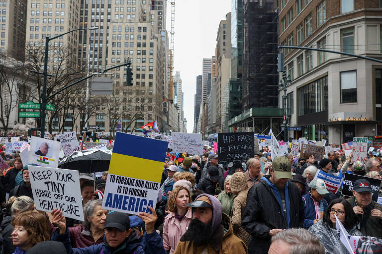 Atos também ocorreram em Manhattan, em Nova York