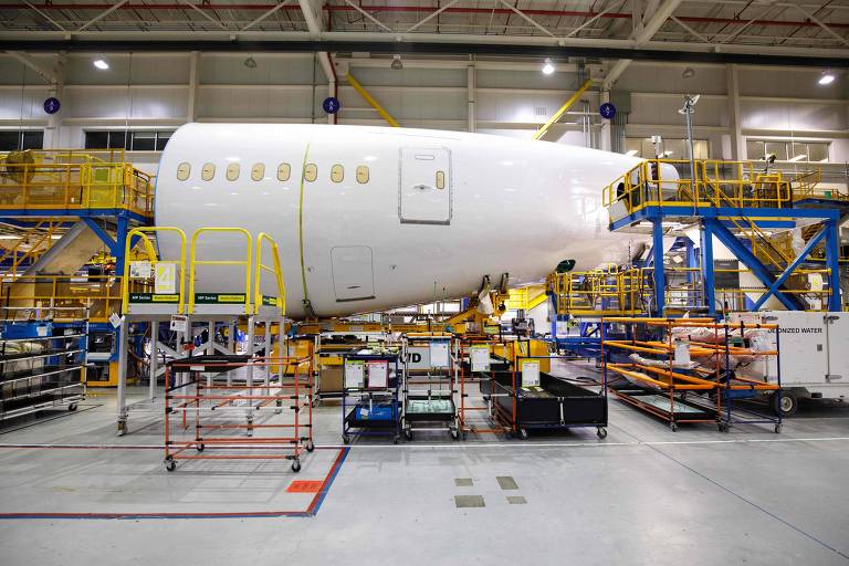 Fornecedora ameaça interromper negócios com Boeing e Airbus se for atingida por tarifaço de Trump