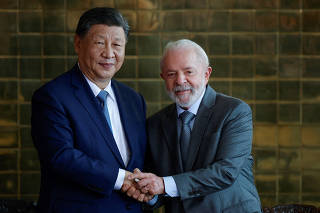 FILE PHOTO: China's President Xi Jinping visits Brazil