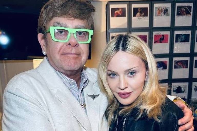Em memes, reconciliação entre Elton John e Madonna cura onde dói