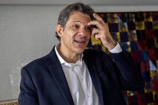 O ministro da Fazenda, Fernando Haddad