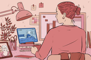 Roughly 20 states now have laws permitting families to place cameras in the rooms of loved ones. Eldercare facility operators are often opposed. (Raphaelle Macaron/The New York Times)