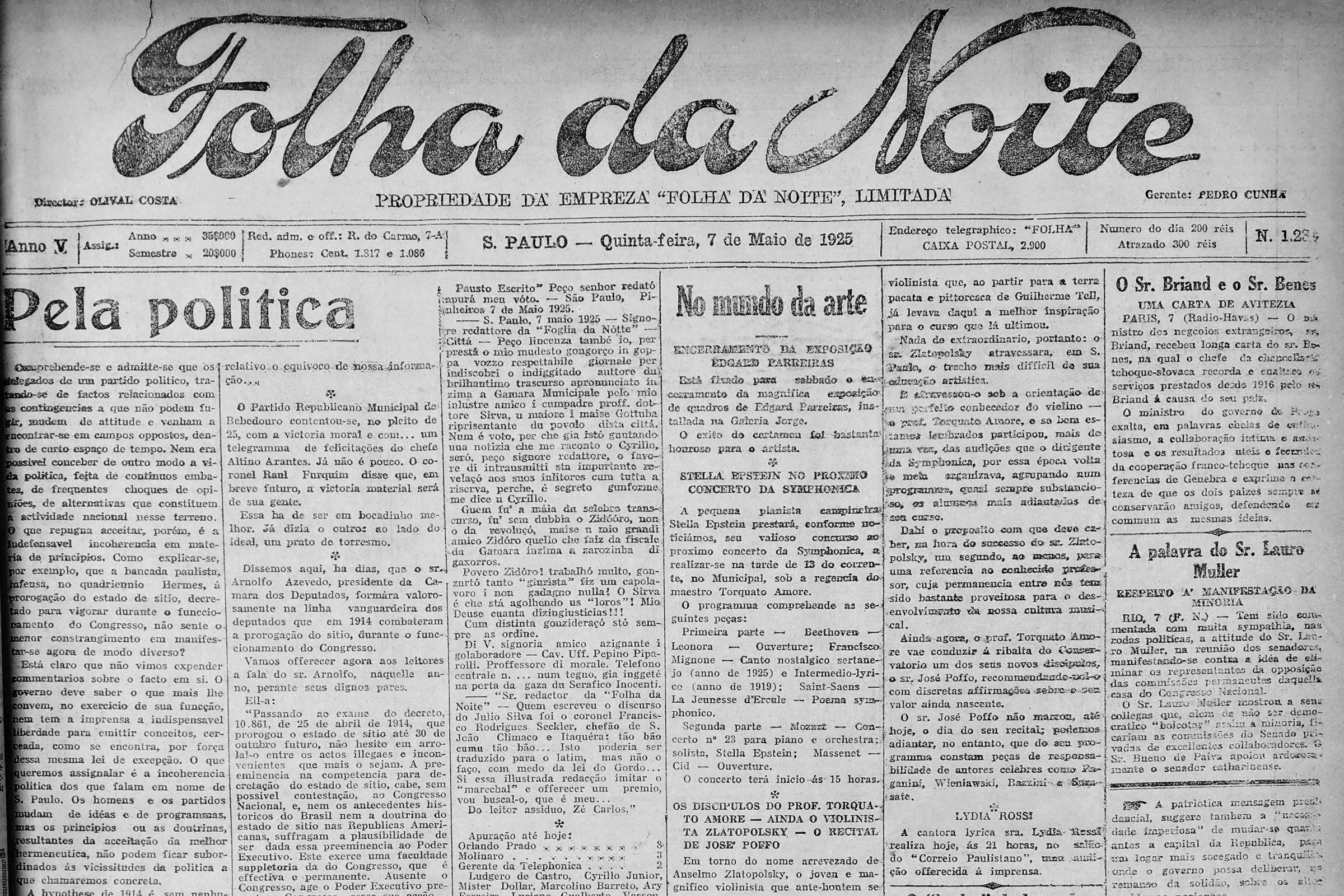 1925: Einstein visita Museu Nacional e realiza conferência no Rio