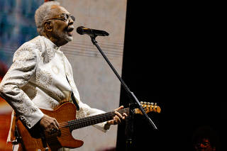 Show de Gilberto Gil na turnê Tempo Rei no Allianz Parque