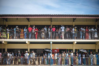 GABON-LIBREVILLE-ELECCION PRESIDENCIAL-VOTACION