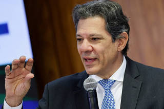 FILE PHOTO: Brazil's Finance Minister Fernando Haddad