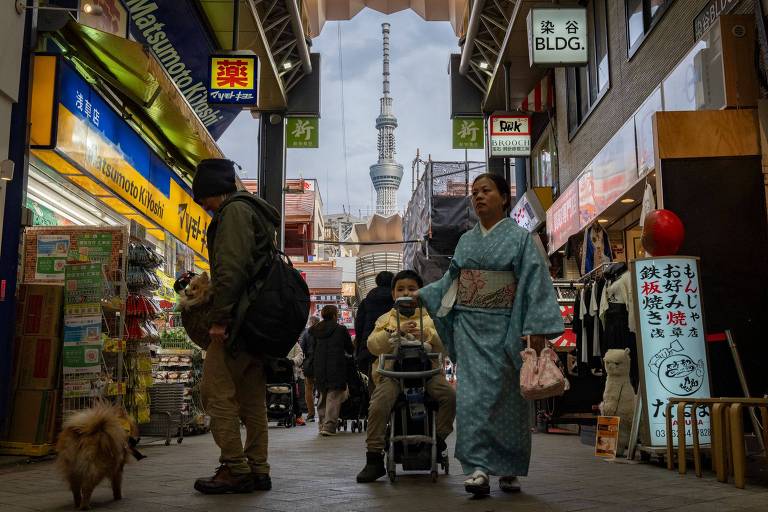 População nativa do Japão diminui em 102 pessoas a cada hora