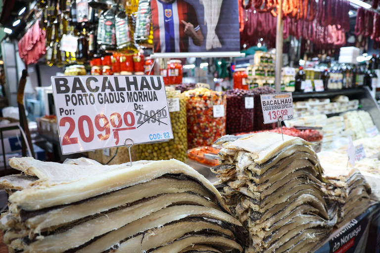 Quilo do bacalhau chega a custar mais de R$ 200 na Semana Santa em São Paulo