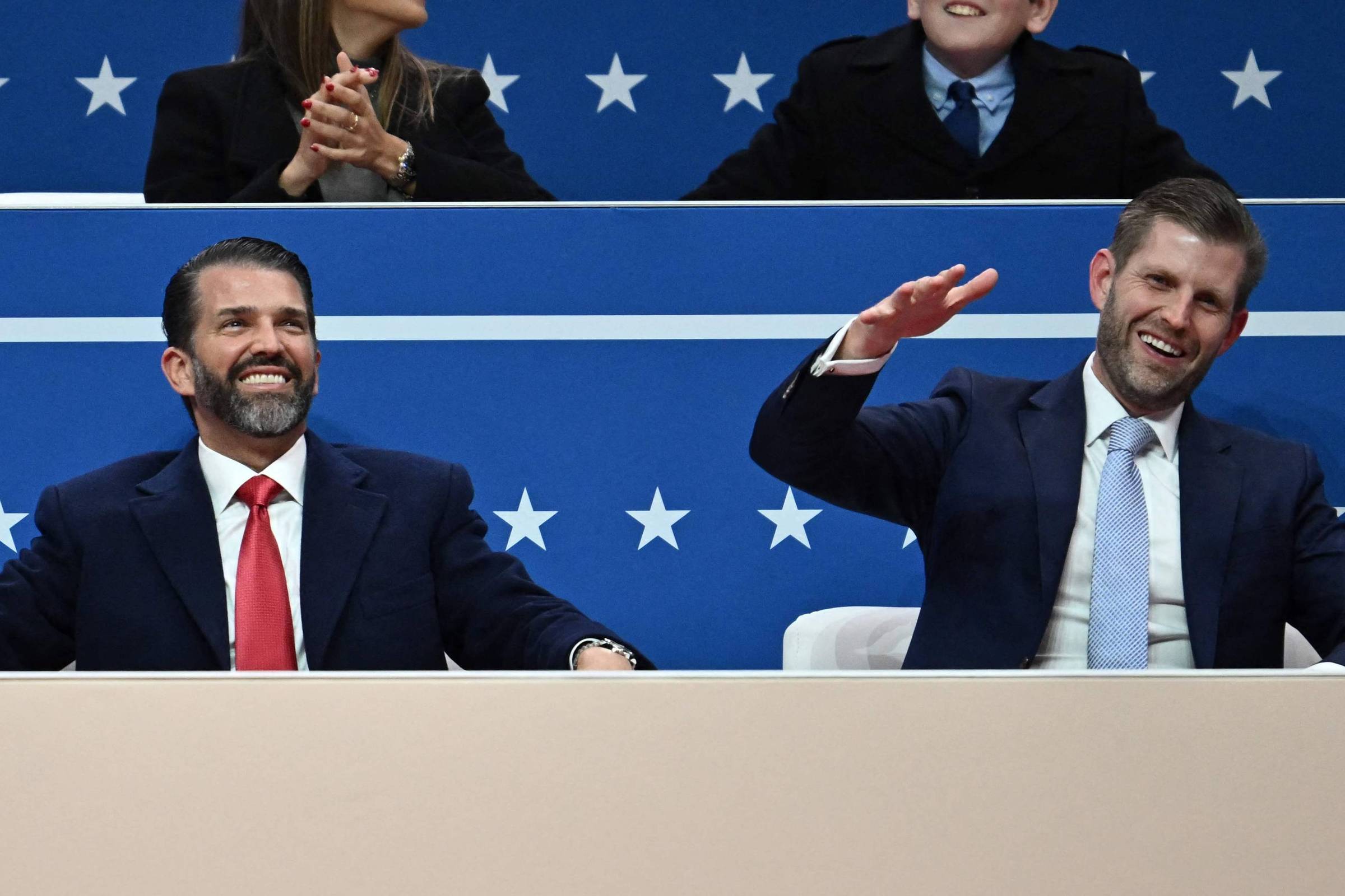 Ações de duas empresas nos EUA dispararam antes de filhos de Trump assumirem cargos de conselheiros