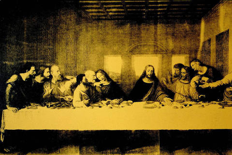 'The Last Supper', obra de Andy Warhol, posta à venda por museu de Baltimore, nos Estados Unidos. Credito:Divulgação
