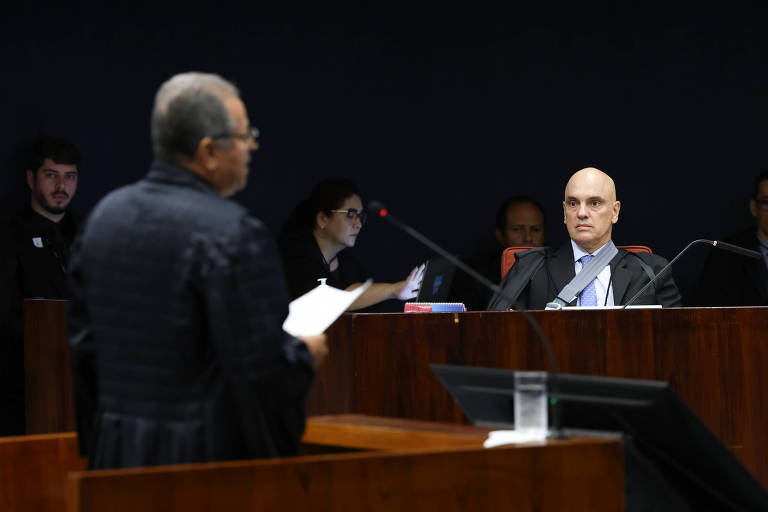 STF engrossa lista de réus por trama golpista com discurso de Moraes contra anistia