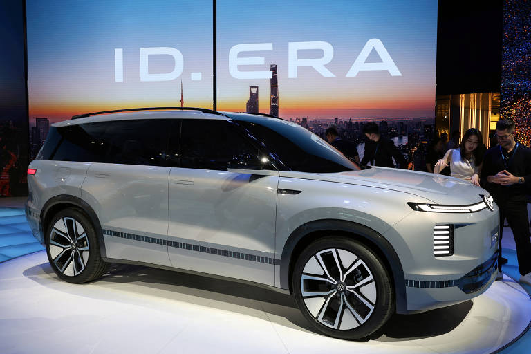SUV conceitual Volkswagen ID. Era é exibido em Xangai