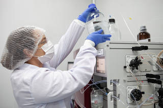 Laboratório do Butantan onde está sendo desenvolvida vacina contra o vírus da zika