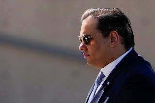 George Santos, who was expelled from U.S. House of Representatives, arrives to appear in court in Long Island