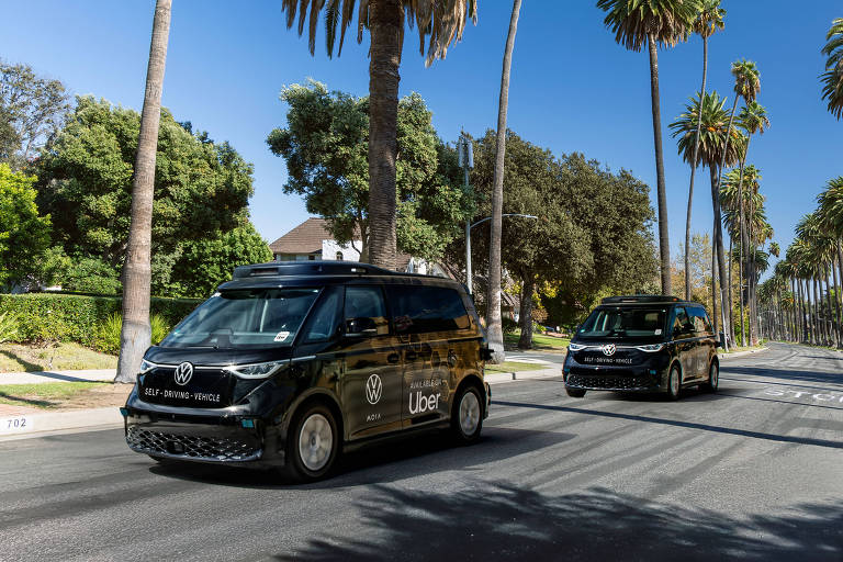 Uber e Volkswagen fazem parceria para implementar vans autônomas nos EUA