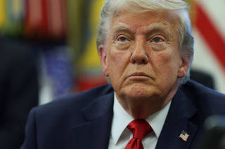 U.S. President Trump signs executive orders at the White House