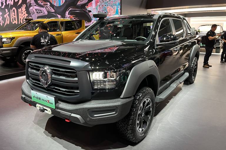 Picape Poer é exibida pela GWM no Salão de Xangai