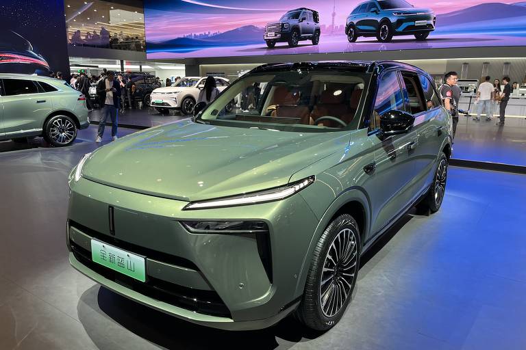 SUV Wey 07, da GWM, é exibido no Salão de Xangai